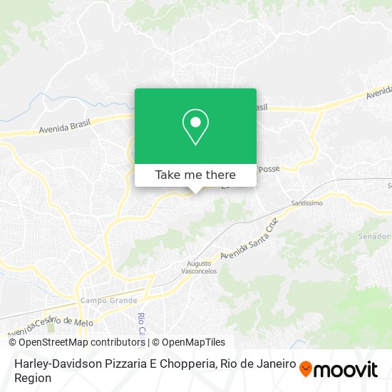 Harley-Davidson Pizzaria E Chopperia map