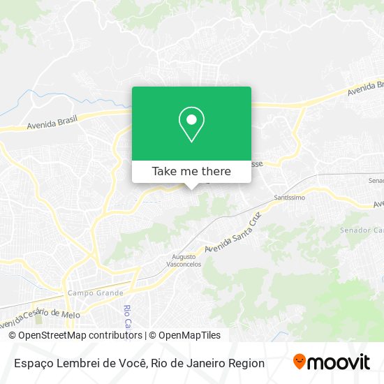 Espaço Lembrei de Você map