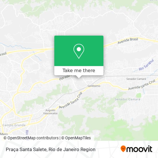 Praça Santa Salete map