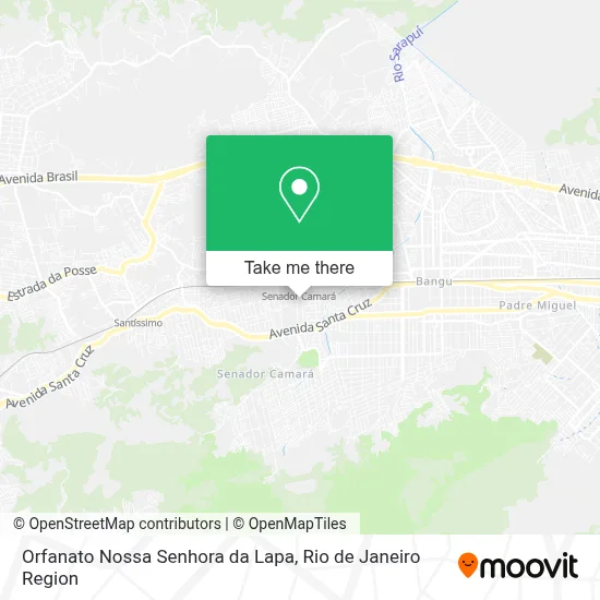 Orfanato Nossa Senhora da Lapa map