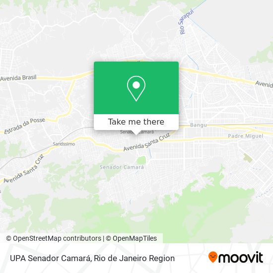 UPA Senador Camará map