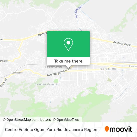 Centro Espírita Ogum Yara map