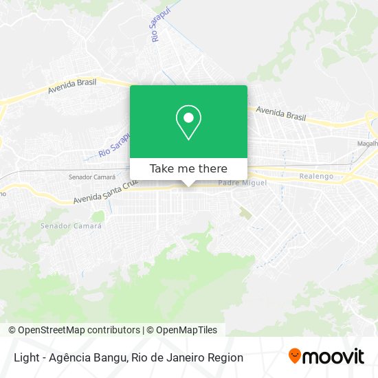 Light - Agência Bangu map