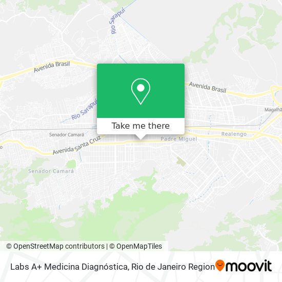 Mapa Labs A+ Medicina Diagnóstica
