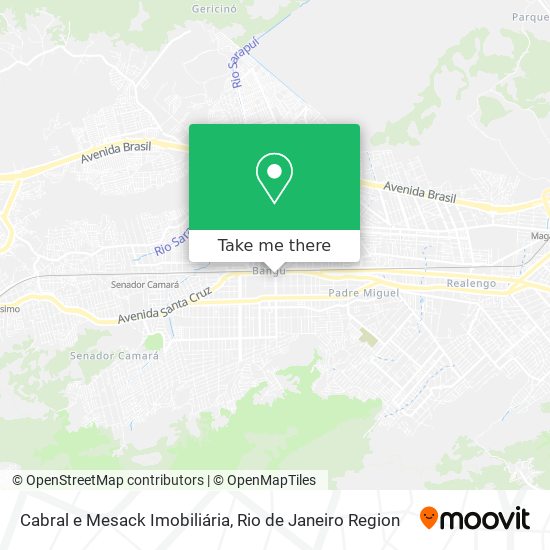 Mapa Cabral e Mesack Imobiliária