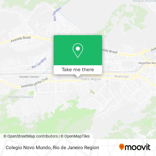 Mapa Colegio Novo Mundo