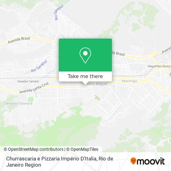 Churrascaria e Pizzaria Império D'Italia map