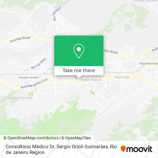 Consultório Médico Dr. Sérgio Orioli Guimarães map