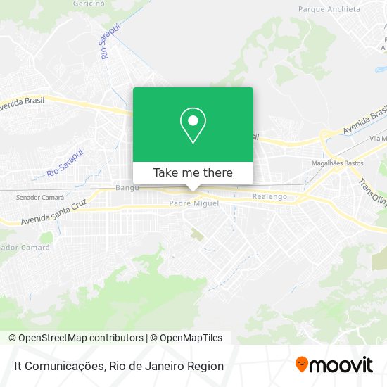 It Comunicações map