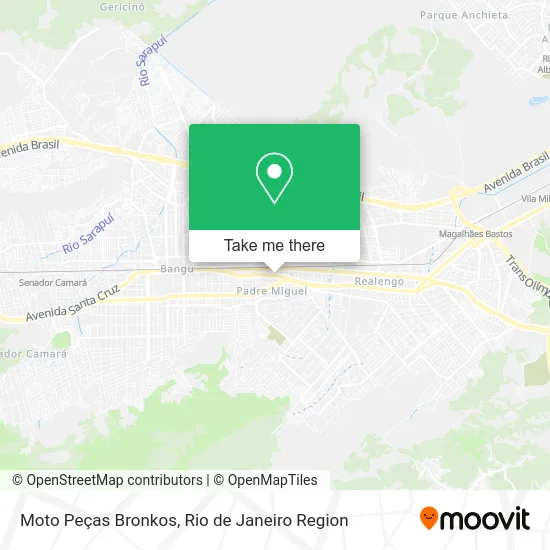 Moto Peças Bronkos map