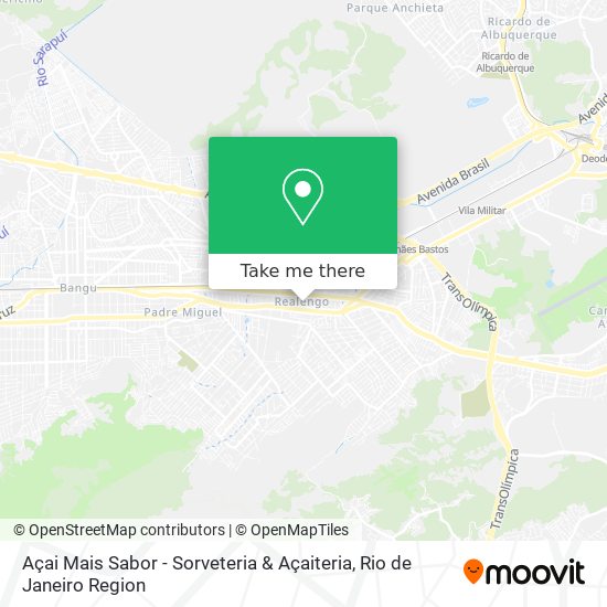 Açai Mais Sabor - Sorveteria & Açaiteria map