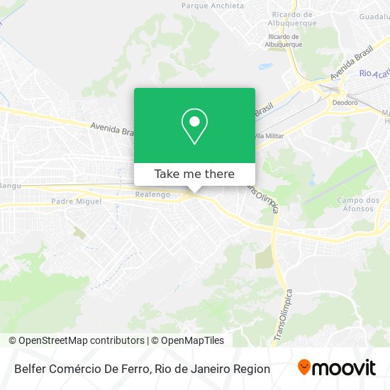 Belfer Comércio De Ferro map