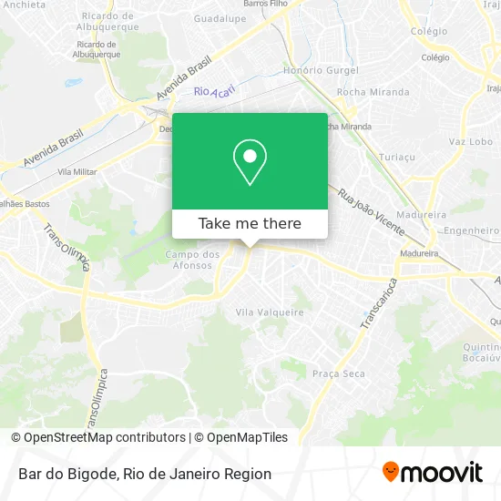 Bar do Bigode map