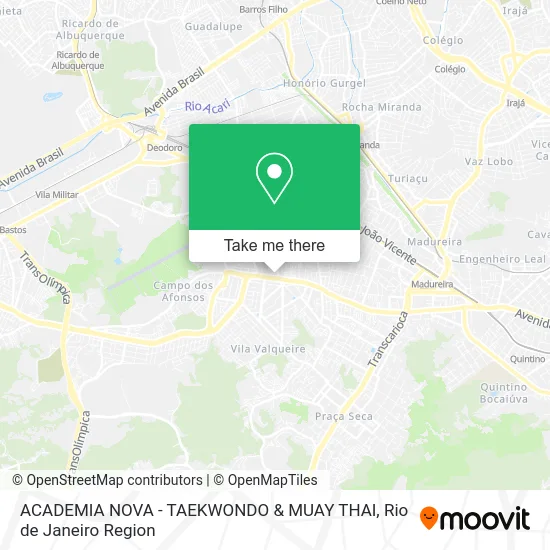 ACADEMIA NOVA - TAEKWONDO & MUAY THAI map