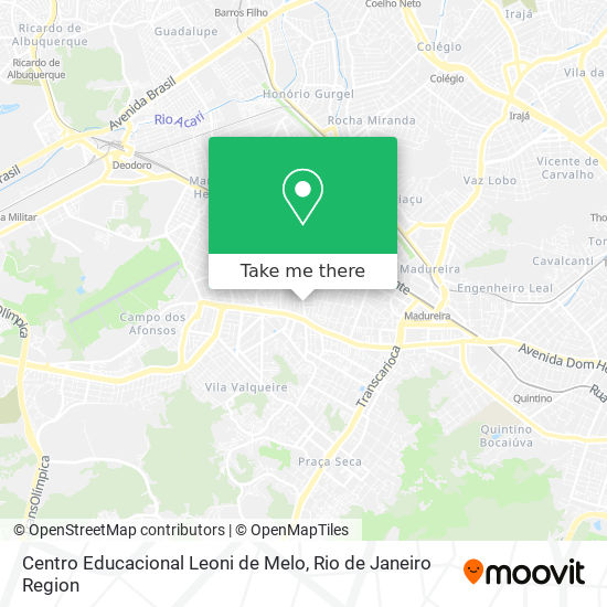 Centro Educacional Leoni de Melo map