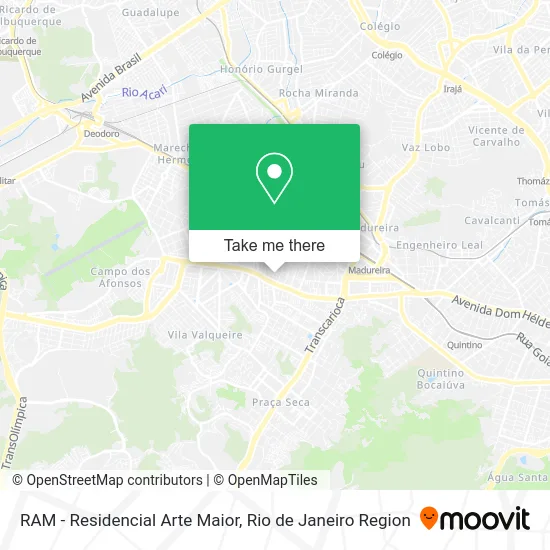 RAM - Residencial Arte Maior map