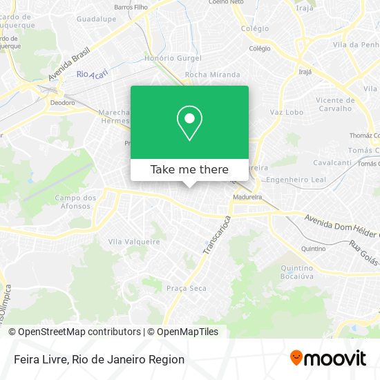 Feira Livre map