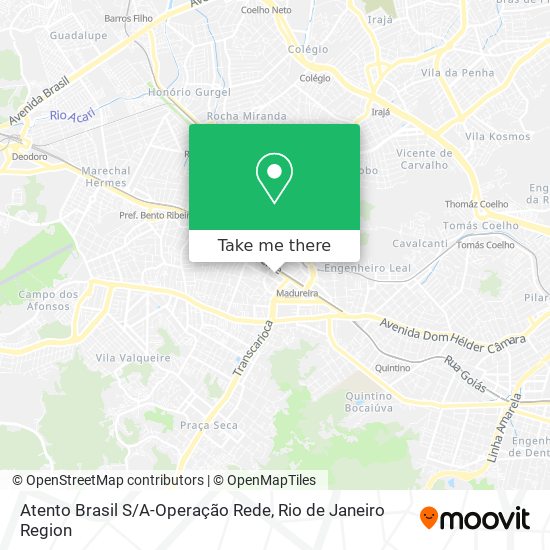 Mapa Atento Brasil S / A-Operação Rede