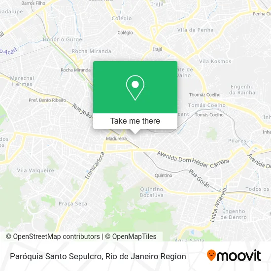 Paróquia Santo Sepulcro map