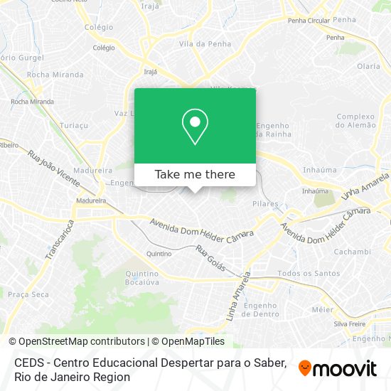 CEDS - Centro Educacional Despertar para o Saber map