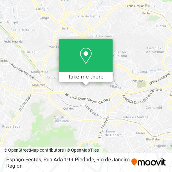 Espaço Festas, Rua Ada 199 Piedade map