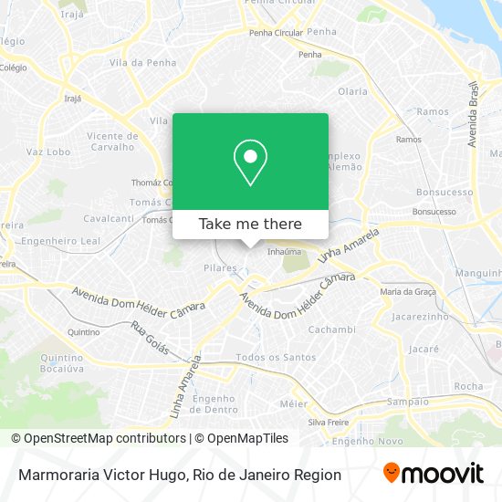 Marmoraria Victor Hugo map