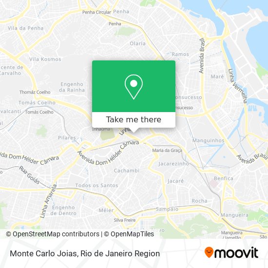 Monte Carlo Joias map