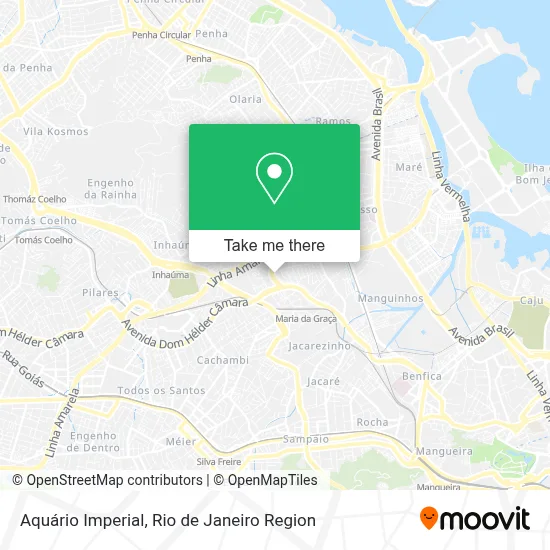 Aquário Imperial map