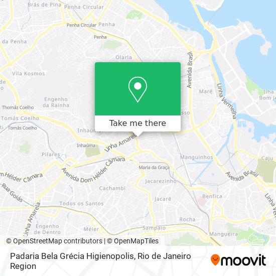 Padaria Bela Grécia Higienopolis map