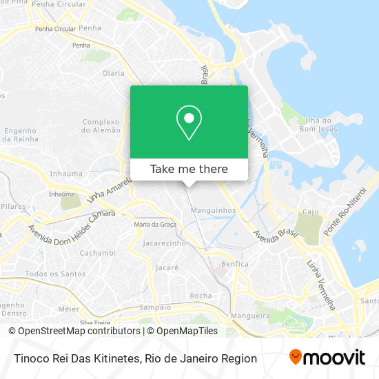 Tinoco Rei Das Kitinetes map