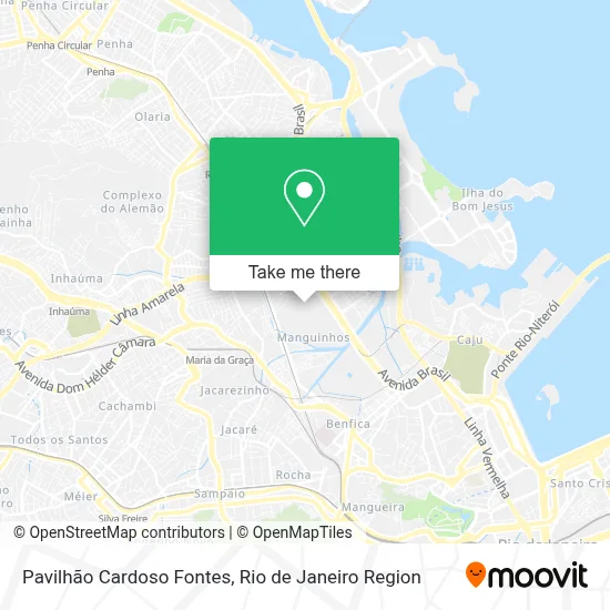 Pavilhão Cardoso Fontes map