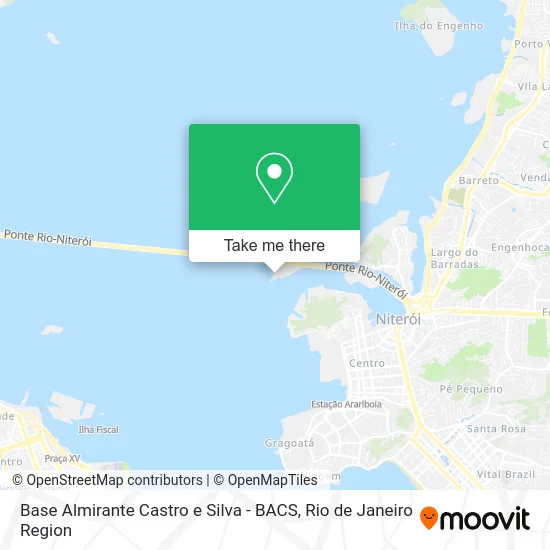 Base Almirante Castro e Silva - BACS map