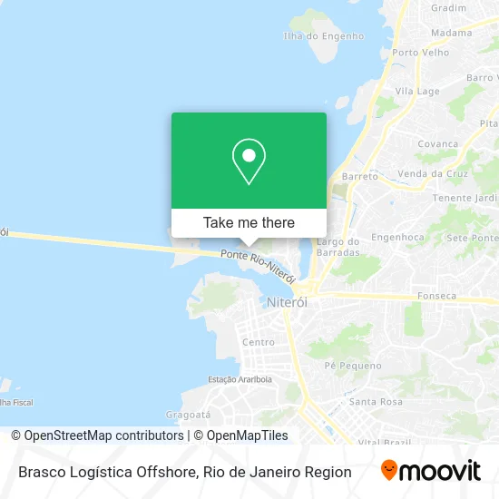 Brasco Logística Offshore map