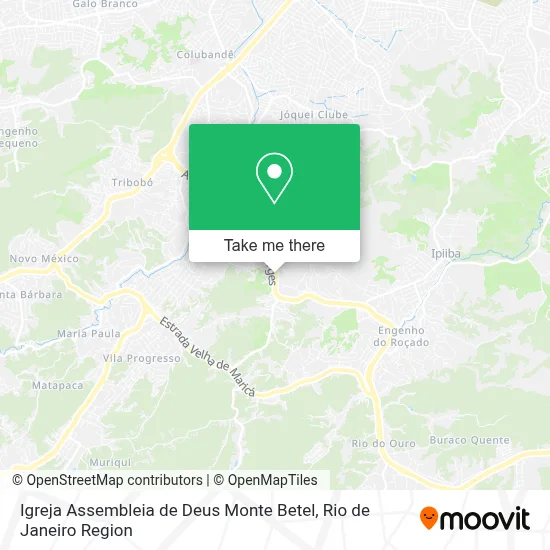 Igreja Assembleia de Deus Monte Betel map