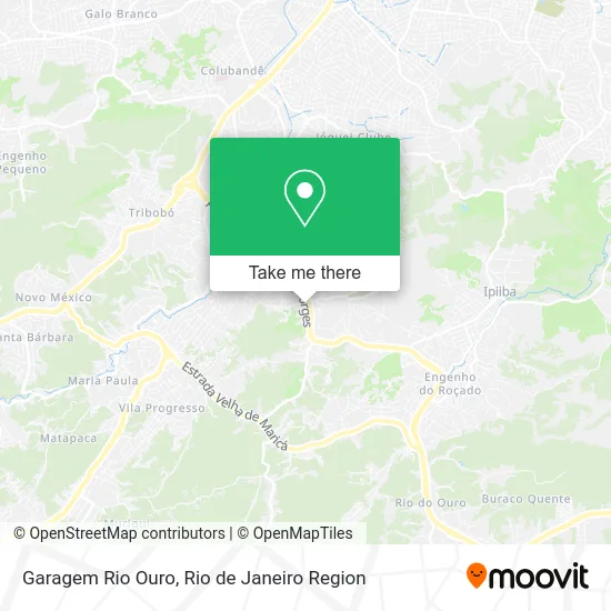 Garagem Rio Ouro map