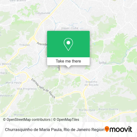 Churrasquinho de Maria Paula map