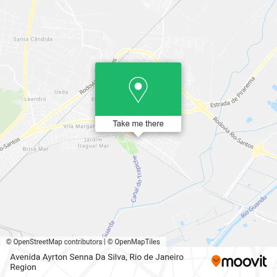 Avenida Ayrton Senna Da Silva map
