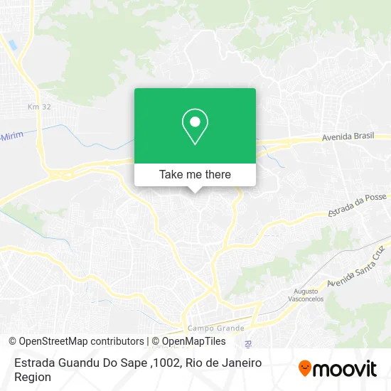 Estrada Guandu Do Sape ,1002 map
