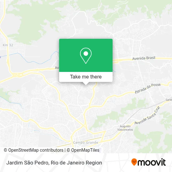 Jardim São Pedro map