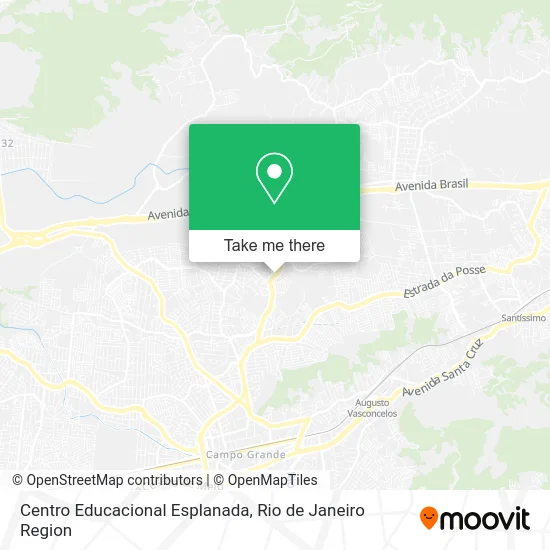 Centro Educacional Esplanada map
