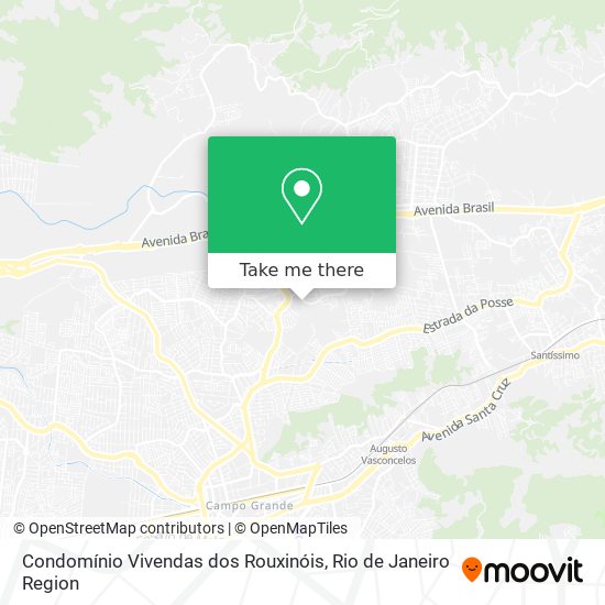 Condomínio Vivendas dos Rouxinóis map