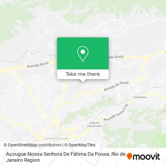 Açougue Nossa Senhora De Fátima Da Posse map