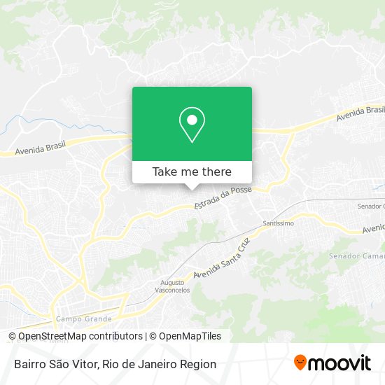 Bairro São Vitor map