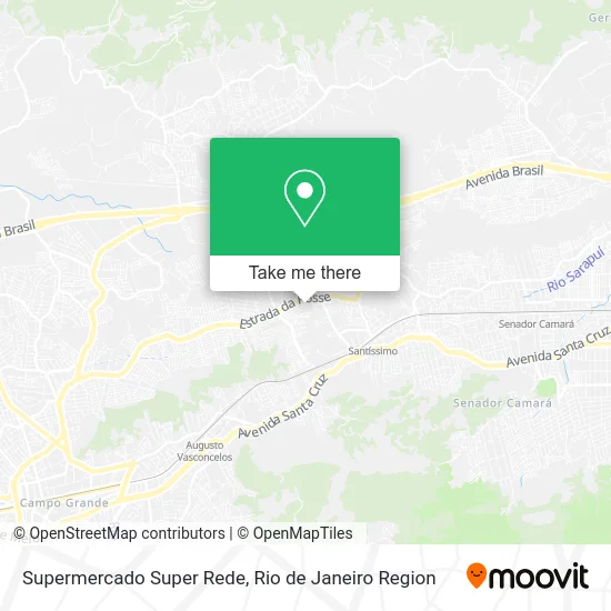 Supermercado Super Rede map