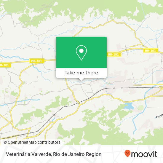 Veterinária Valverde map