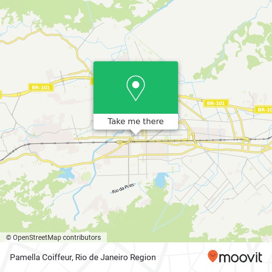 Pamella Coiffeur map