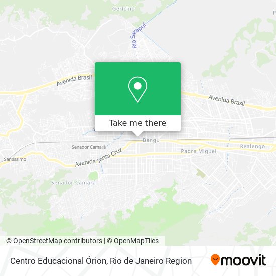 Mapa Centro Educacional Órion