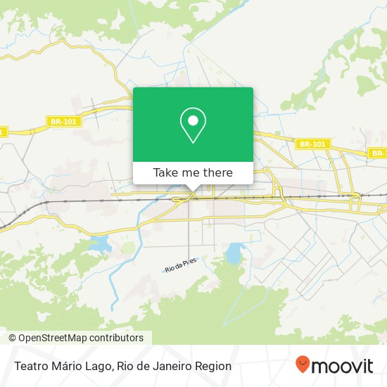 Teatro Mário Lago map