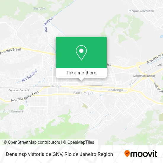 Denainsp vistoria de GNV map