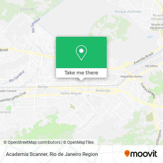 Mapa Academia Scanner